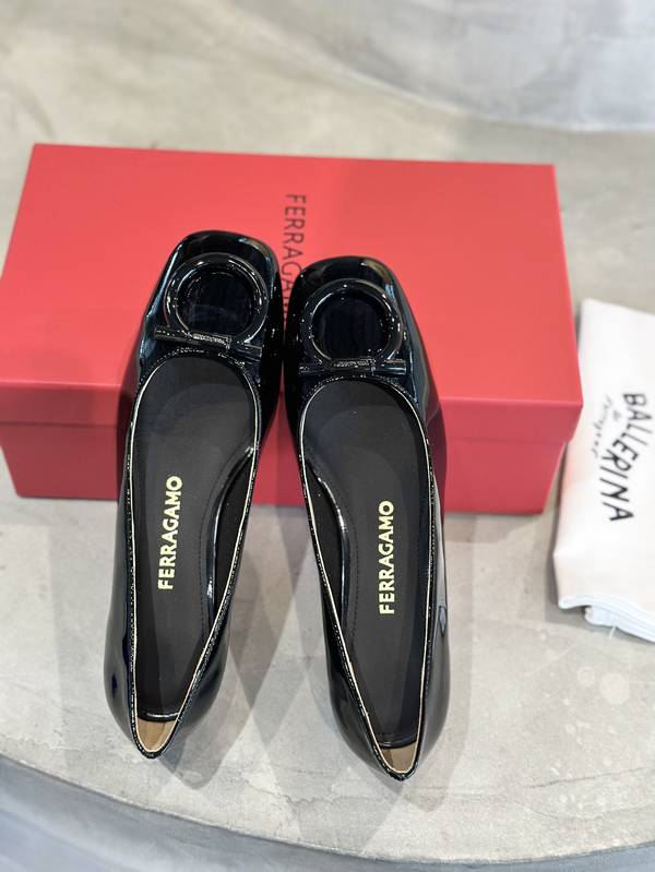 Ferragamo Shoes FMS00089 Heel 4CM