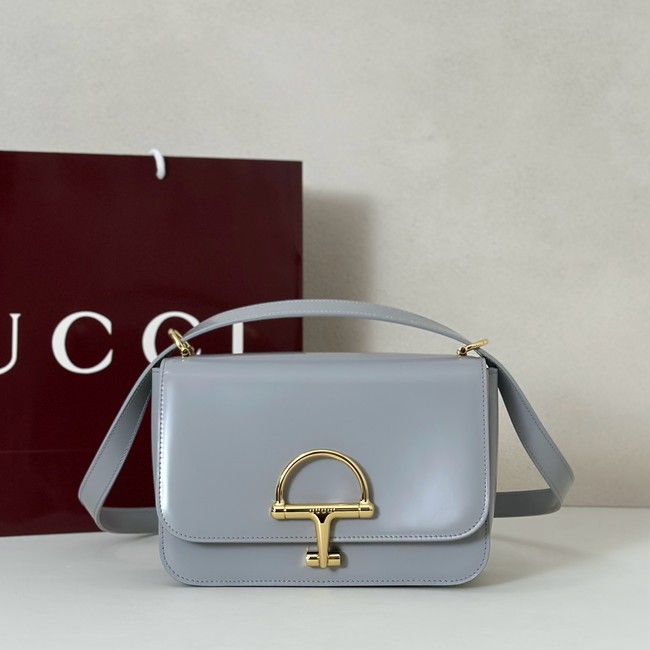 Gucci Siena small shoulder bag 846705 light grey