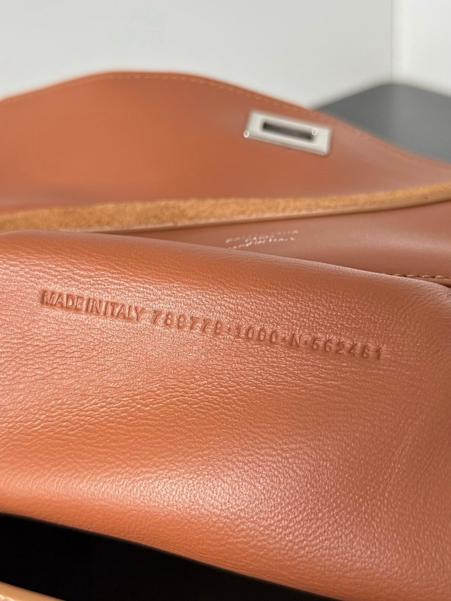 Balenciaga Rodeo Mini Handbag suede calfskin 795456 tan