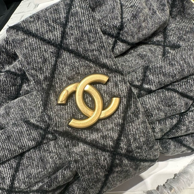Chanel Denim Bow bag AS5851 black