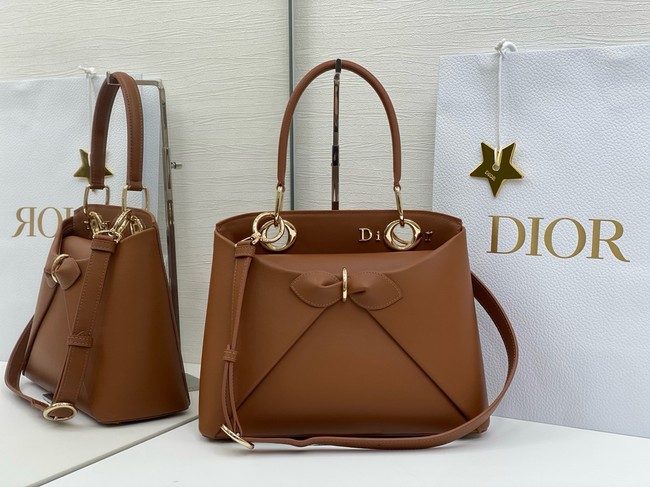 Dior Calfskin Tote Bag 6598 tan