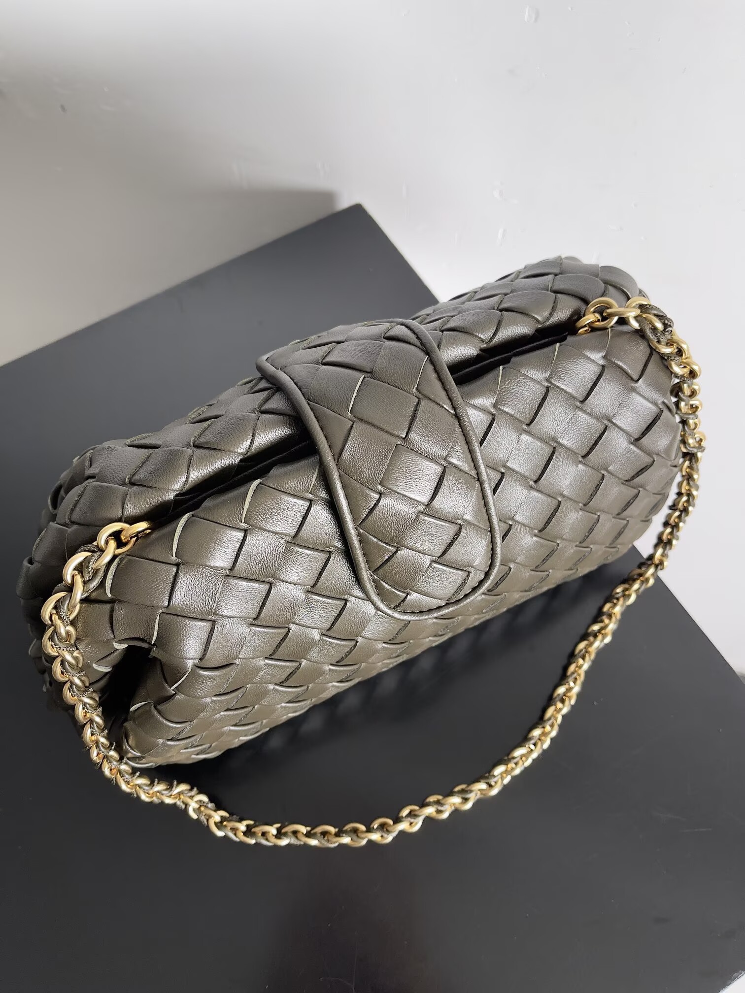 Bottega Veneta Lauren 1980 785807 Khaki Green