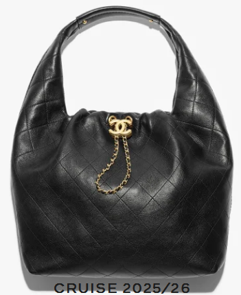CHANEL Large Hobo Bag AS5967 black