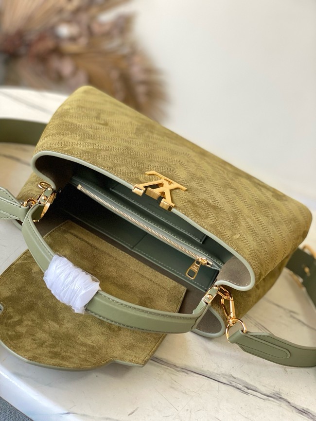 Louis Vuitton NEW Trunkie East West M27266 Dark Khaki