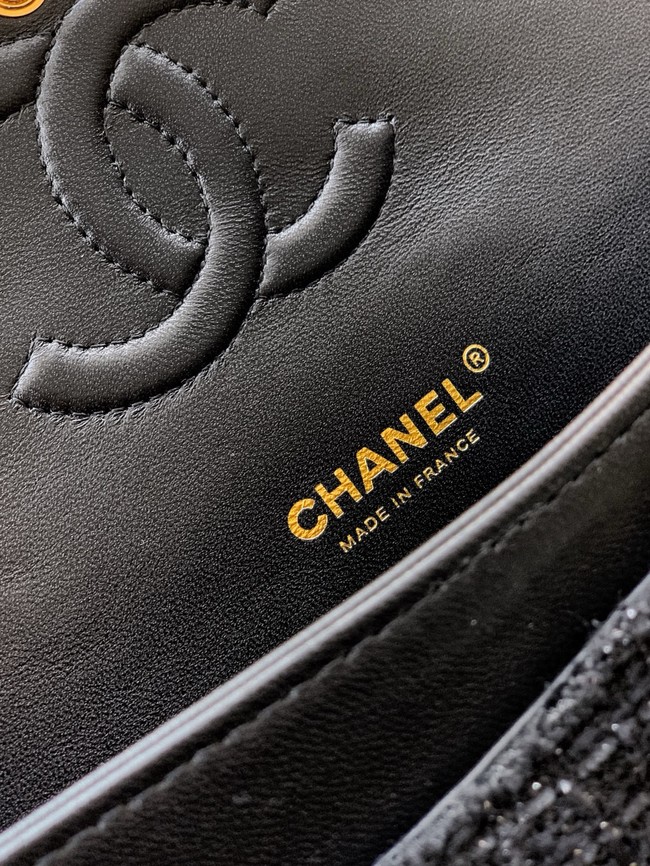 Chanel Small Classic Handbag A01113 black