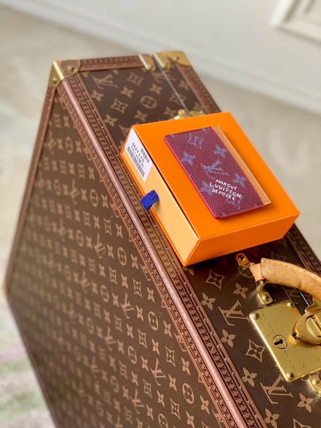 Louis Vuitton Card Holder M27116 burgundy