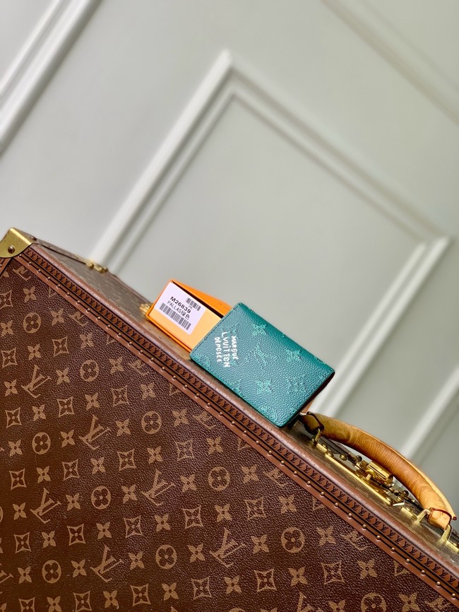 Louis Vuitton Pocket Organizer M26839 green
