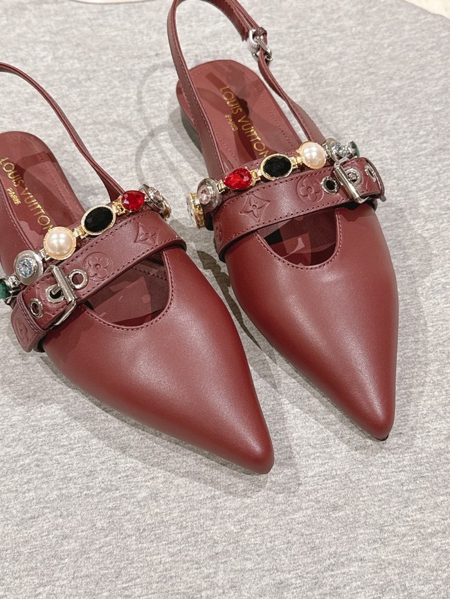 Louis Vuitton LV Vibe Slingback Flat Ballerina 1AHNAN-3