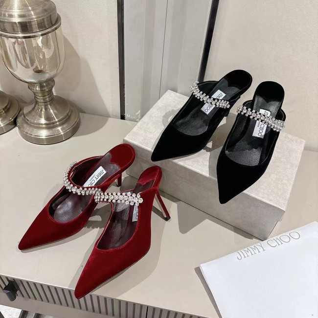 Jimmy Choo Shoes Heel 8.5CM 87206-1