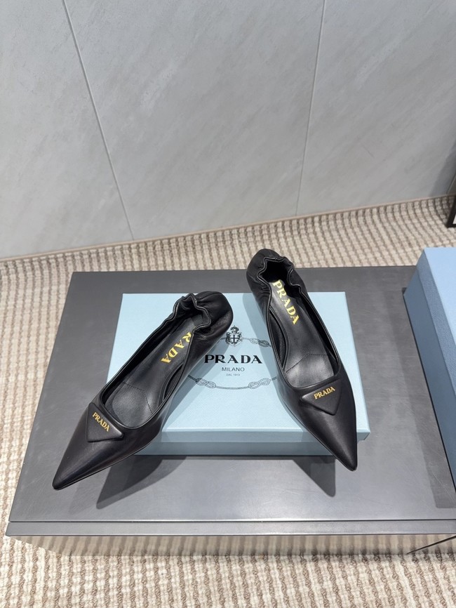 Prada Mordore leather pumps 87221-8