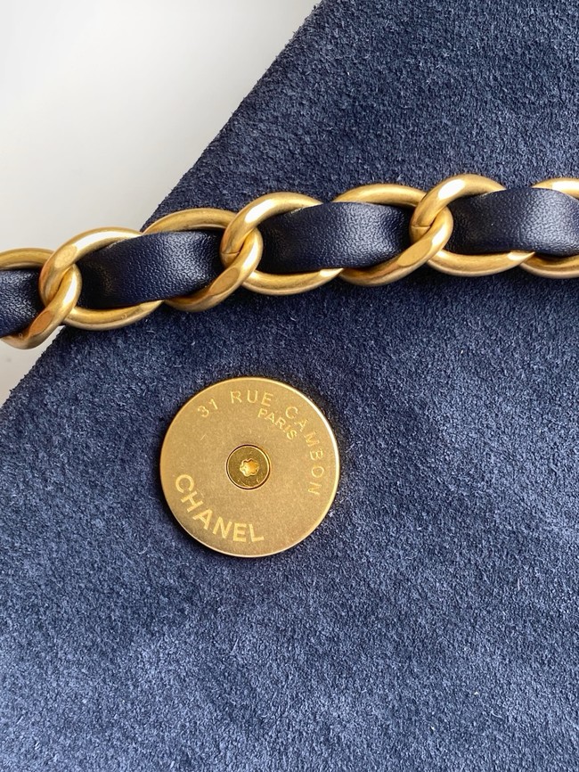 CHANEL Flap Bag AS5987 blue