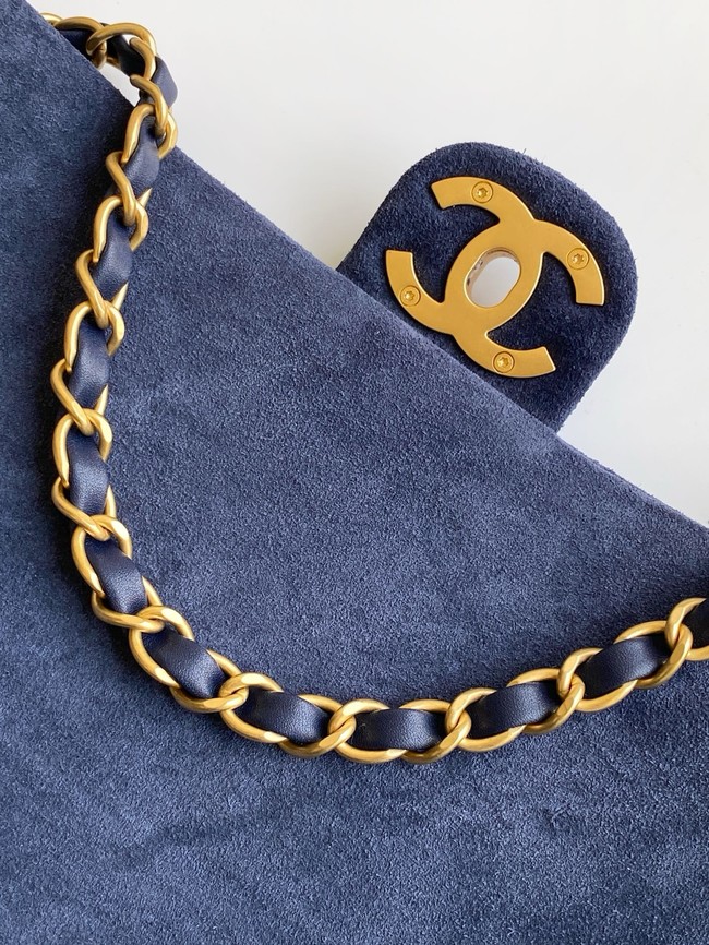CHANEL Flap Bag AS5991 blue