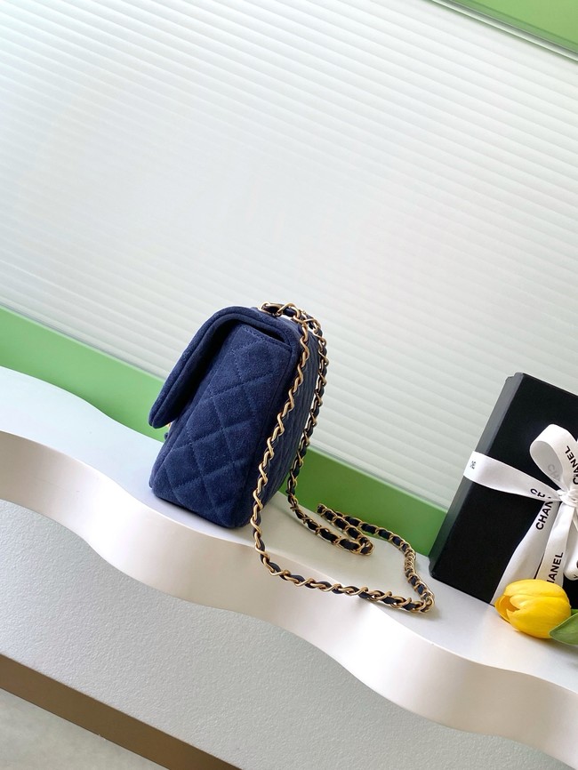 CHANEL Flap Bag AS5991 blue