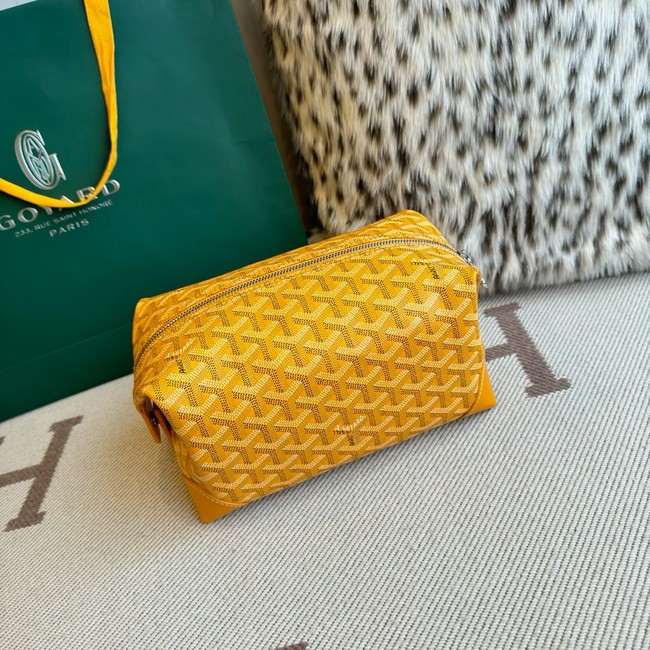 Goyard Bowling 25 Wash bag N025 yellow