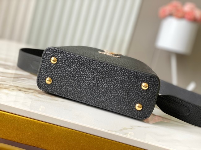 Louis Vuitton Capucines Mini M89369 black&gray Snake skin