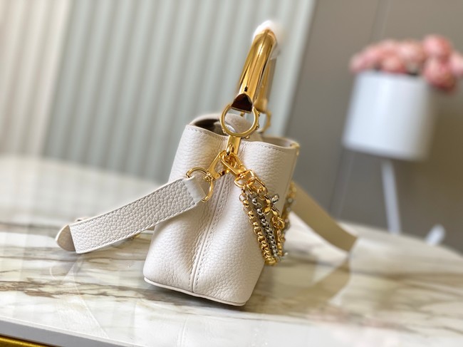 Louis Vuitton Capucines East-West Mini M26345 Vanilla
