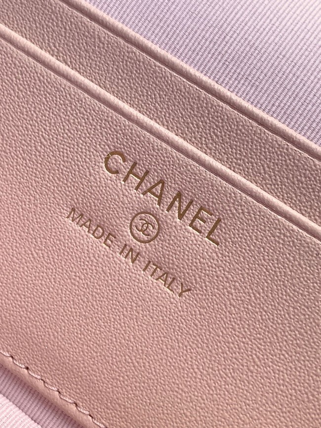 Chanel Vanity with Chain 26C AP4936 pink