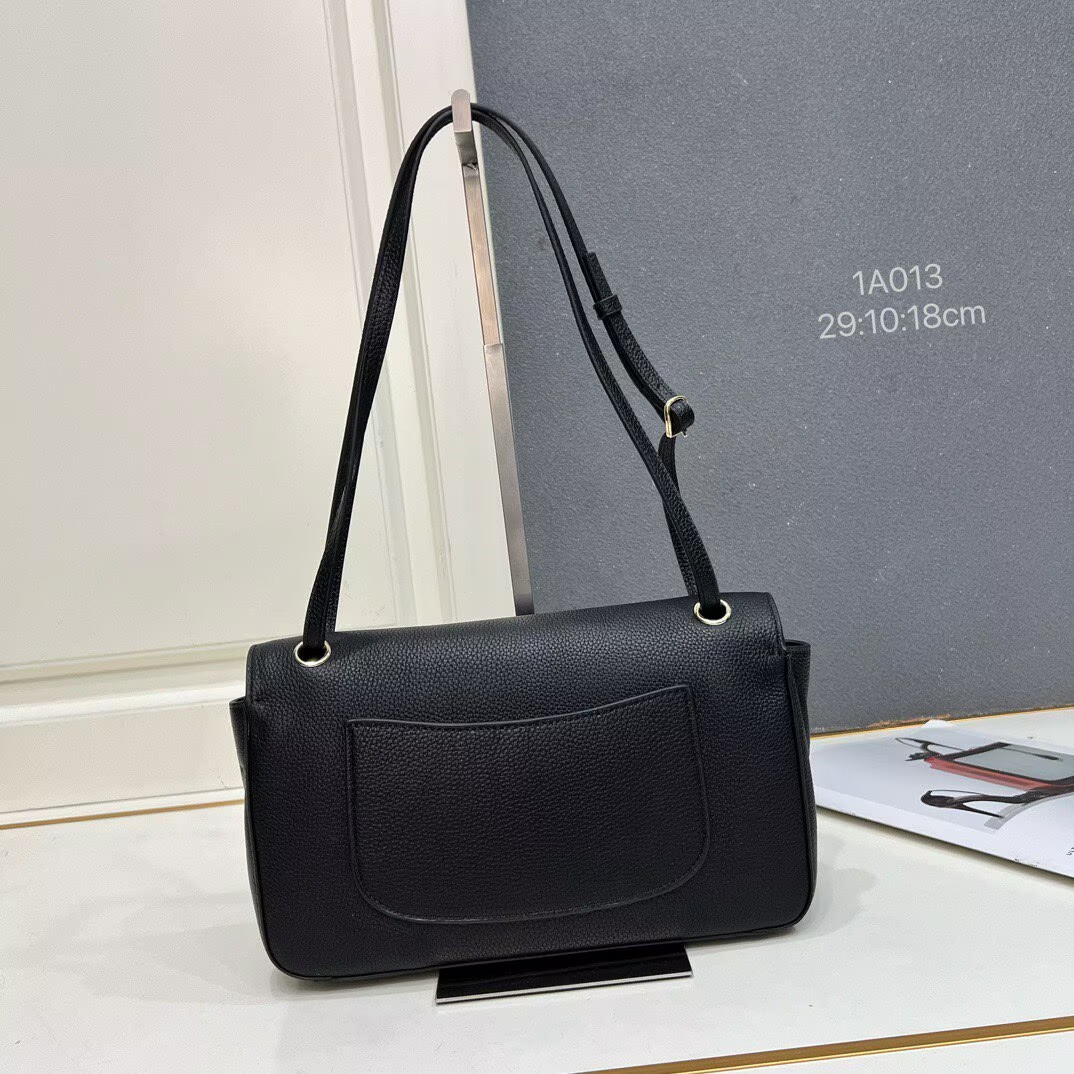Chanel 26SS Original Leather Tote Shopping Bag 1A013 Black