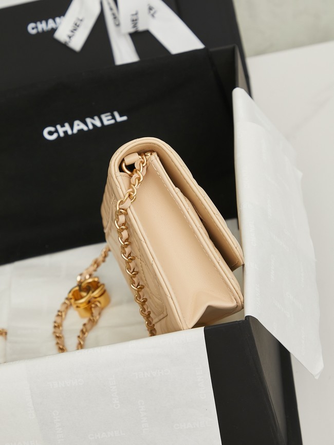 Chanel Wallet On Chain AP3938 Apricot