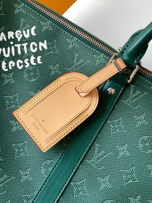 Louis Vuitton Keepall Bandouliere 45 M26868 green