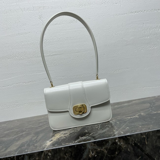 Celine TEEN CELINE JOSEPHINE bag IN CALFSKIN 121423 white