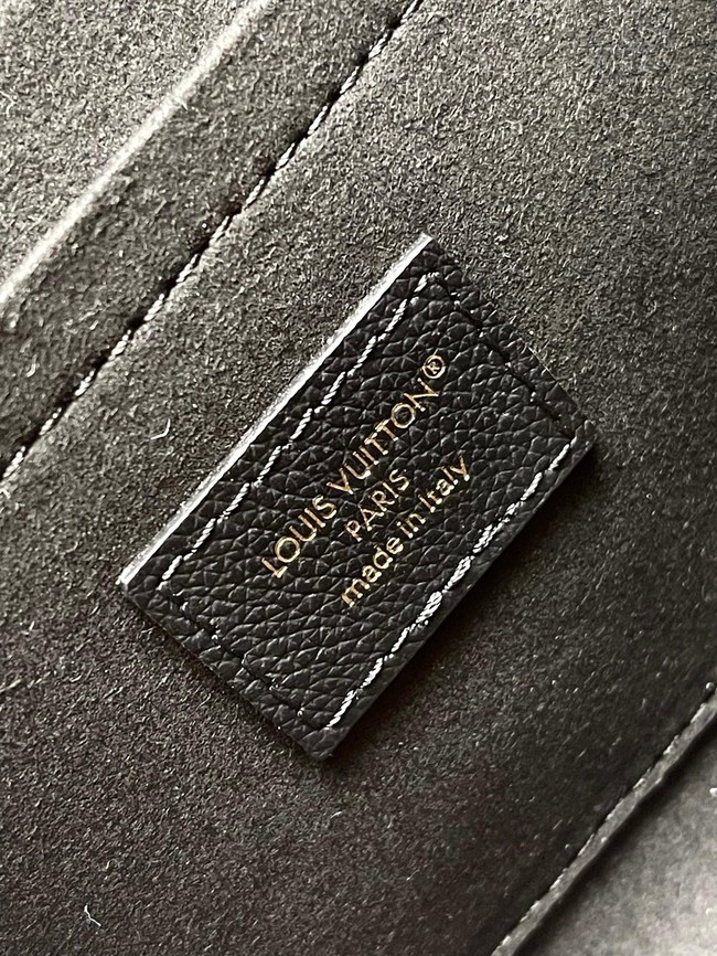 Louis Vuitton Monogram Canvas Original Leather M26398 black