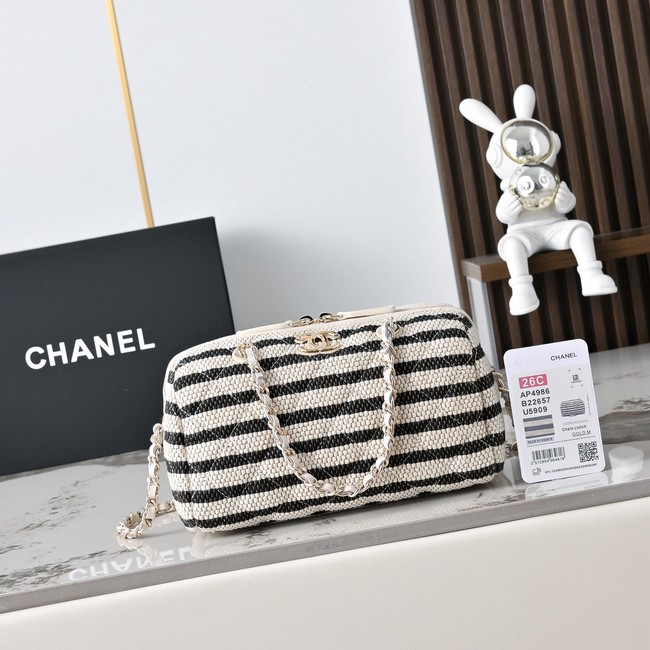 CHANEL Clutch With Chain AP4986 black