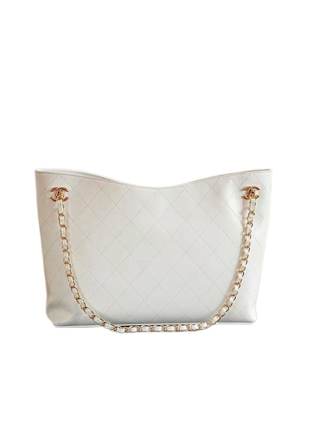 CHANEL Shoulder Bag 66971 white