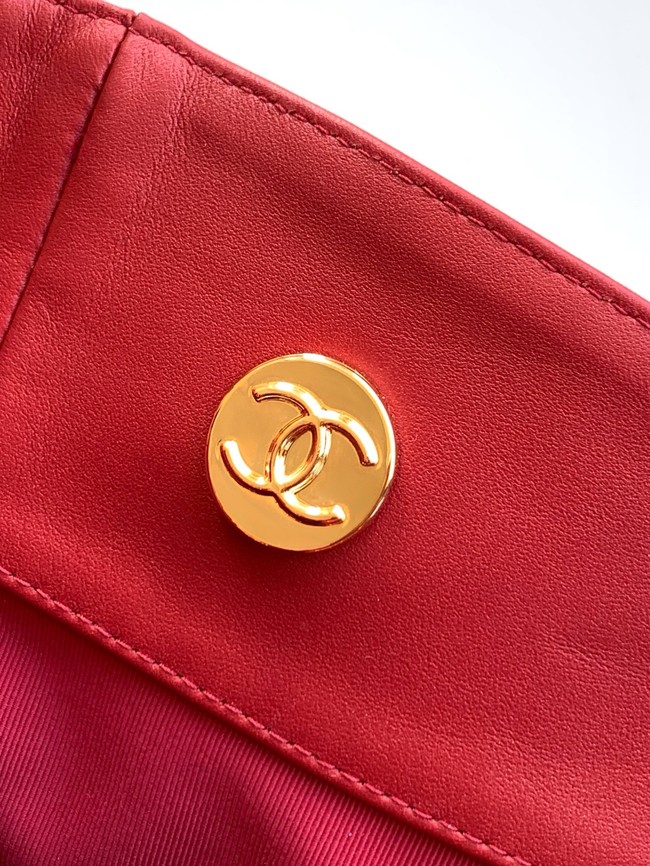 CHANEL Shoulder Bag 66971 red
