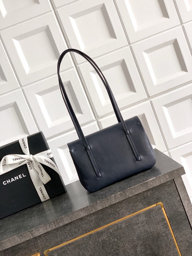 CHANEL Small Flap Bag AS6130 Dark Blue