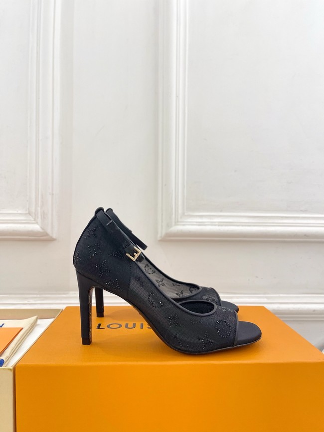 Louis Vuitton Heel 8.5CM Gala Sandal 55701-4