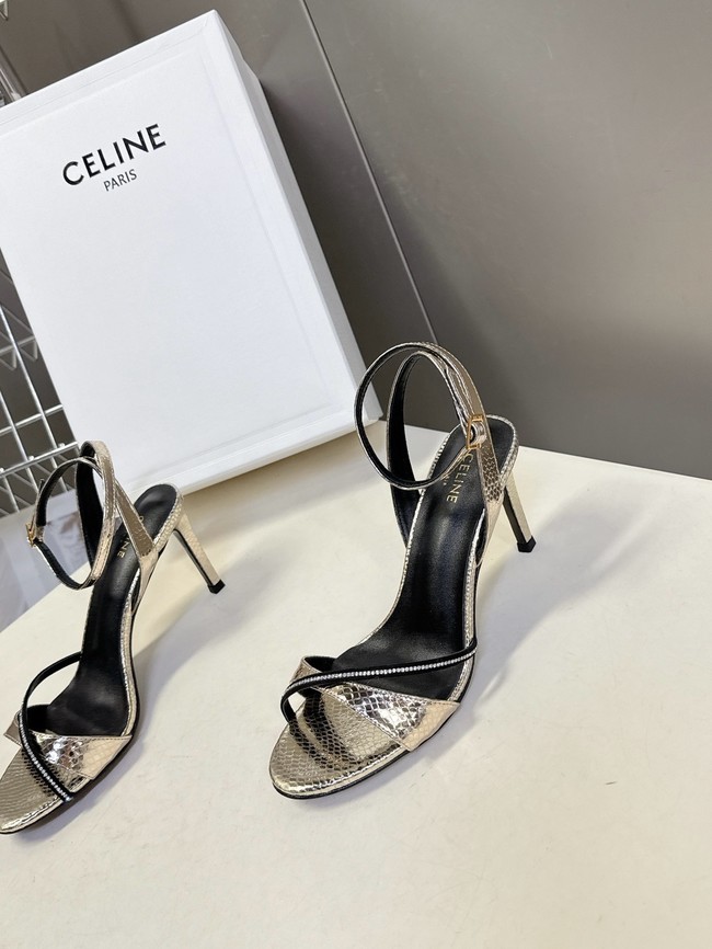 CELINE SOIR SANDAL IN LAMBSKIN 55738-1