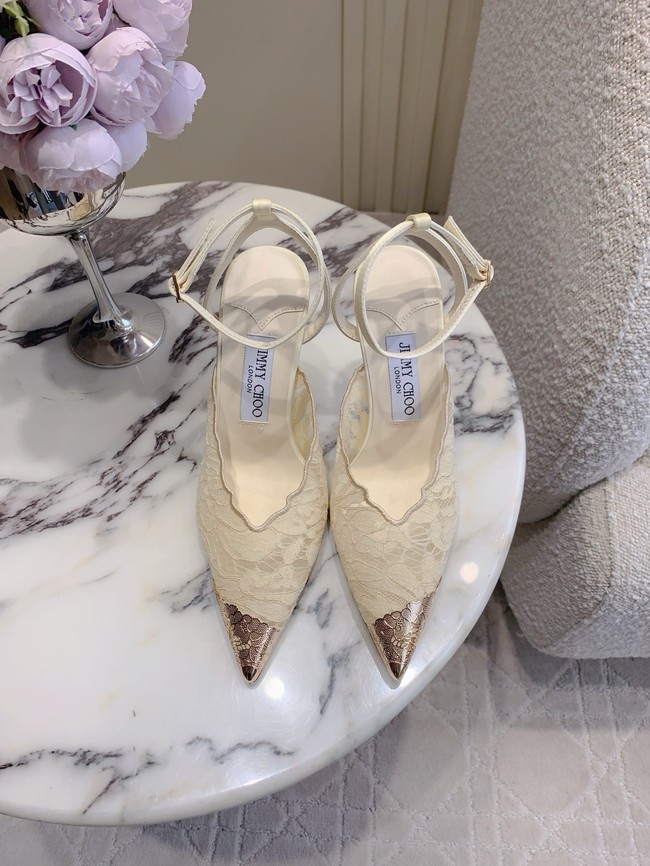 Jimmy Choo slingback pumps in satin crepe 55743-1