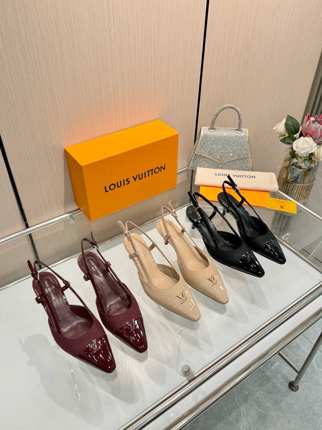 Louis Vuitton Slingback Pump Heel 5.5CM 35970-1
