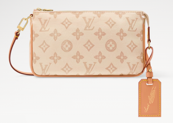 Louis Vuitton Pochette Accessoires M28320 Linen Louis Vuitton Pochette Accessoires M28320 Linen