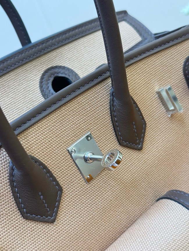 Hermes Birkin H6987-1 Toile & Cuir