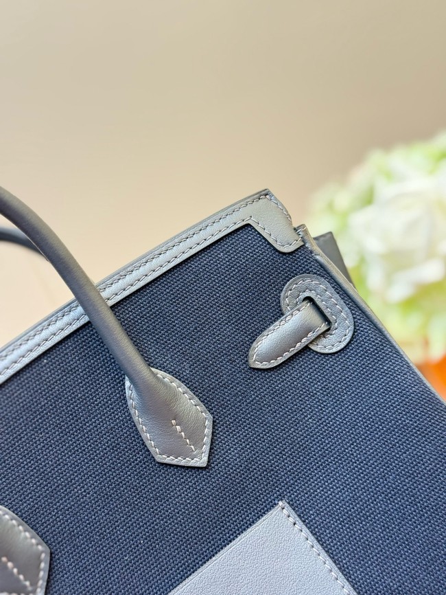 Hermes Birkin Toile & Cuir H6987-10