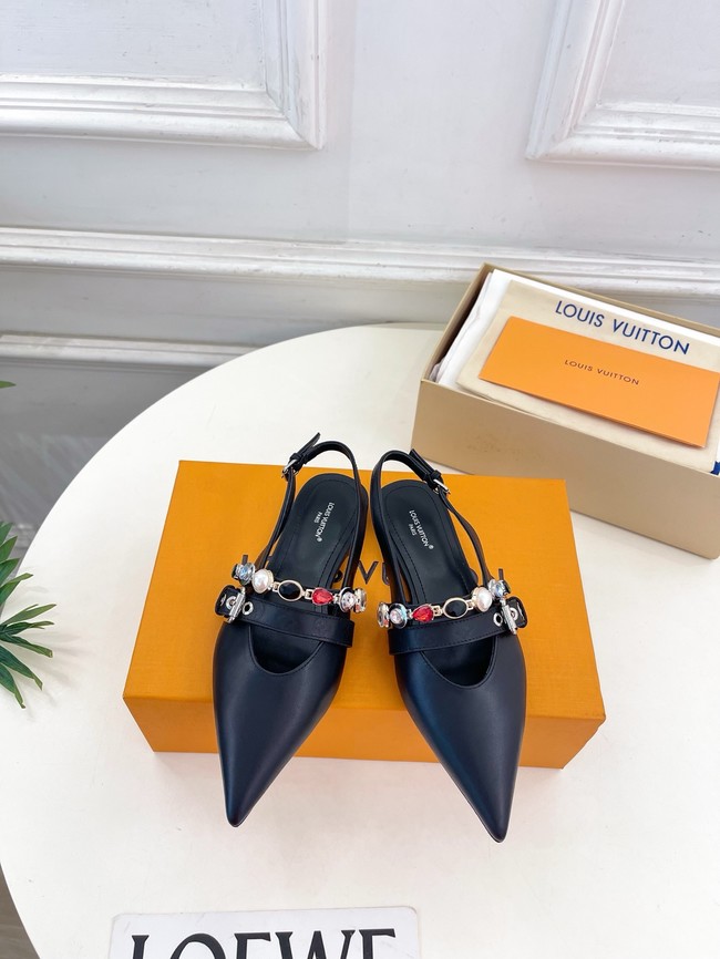 Louis Vuitton Vibe Slingback Flat Sandal 66898-2