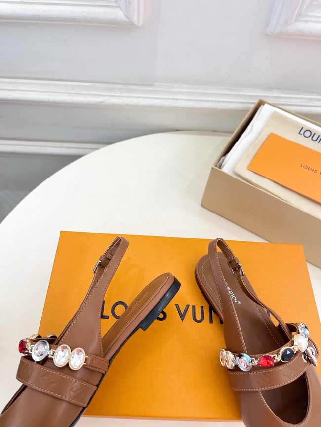 Louis Vuitton Vibe Slingback Flat Sandal  66897-3