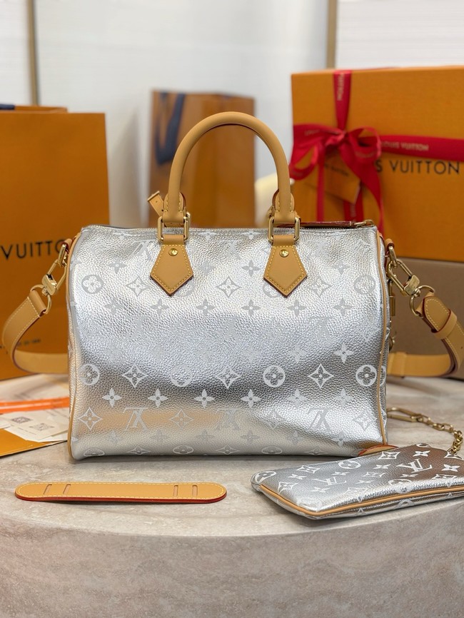Louis Vuitton Speedy Bandouliere M2A422 Silver