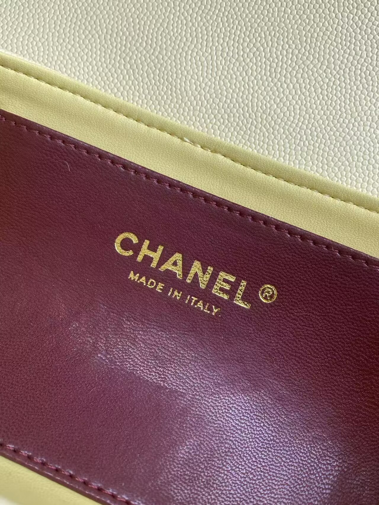 Chanel 26S Preppy Coco Top Handle Bag A53203 Yellow