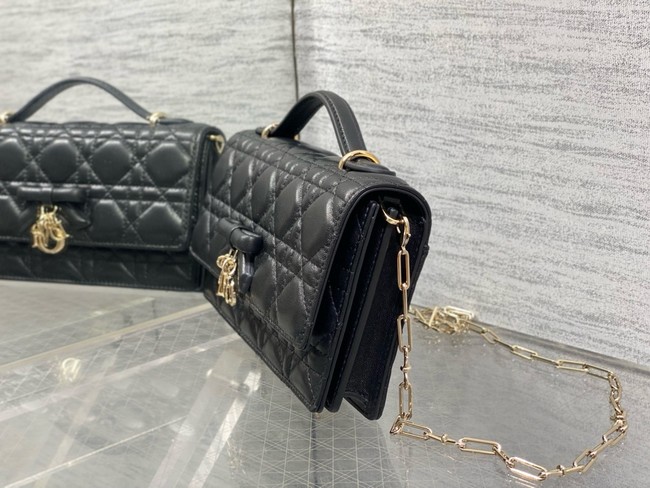 My Dior Mini Bag Cannage Lambskin S0984PU black