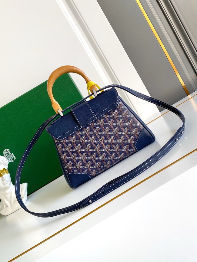Goyard Saigon Soft Mini Bag 7CL07P dark blue