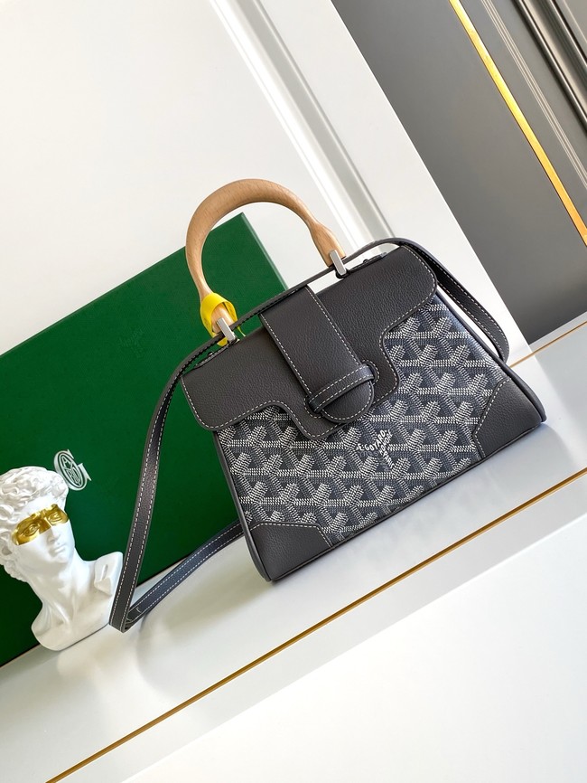 Goyard Saigon Soft Mini Bag 7CL07P dark gray