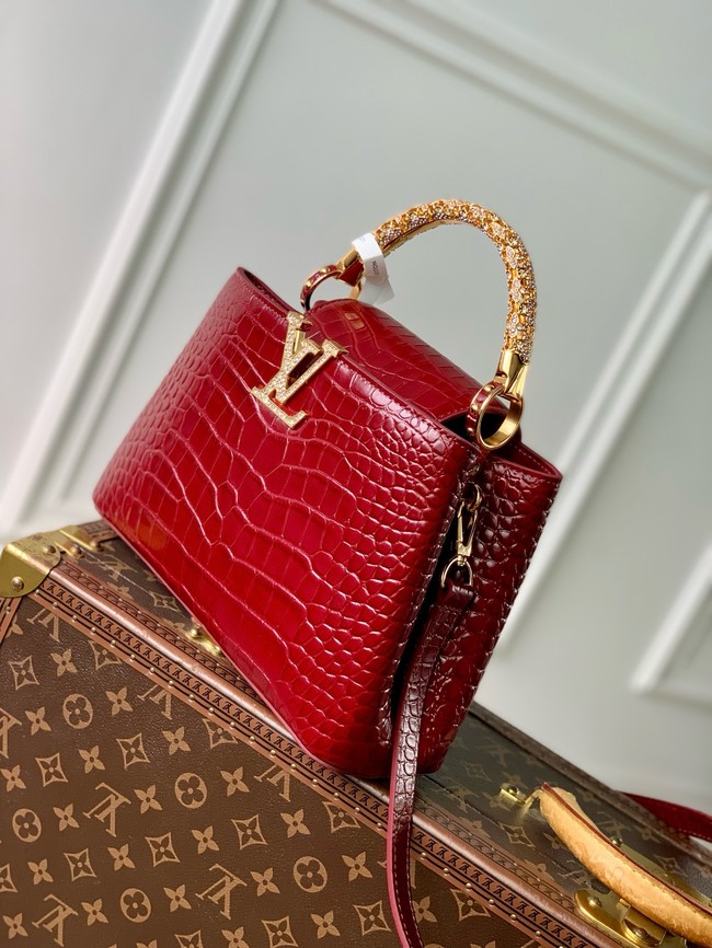 Louis Vuitton Capucines BB M14177 red