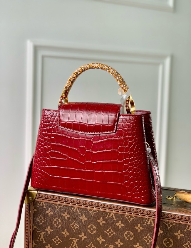 Louis Vuitton Capucines BB M14177 red