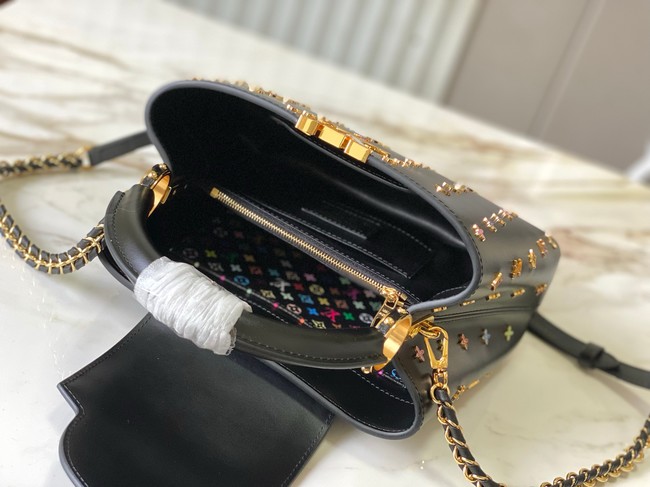 Louis Vuitton LV x TM Capucines BB M27638 BLACK