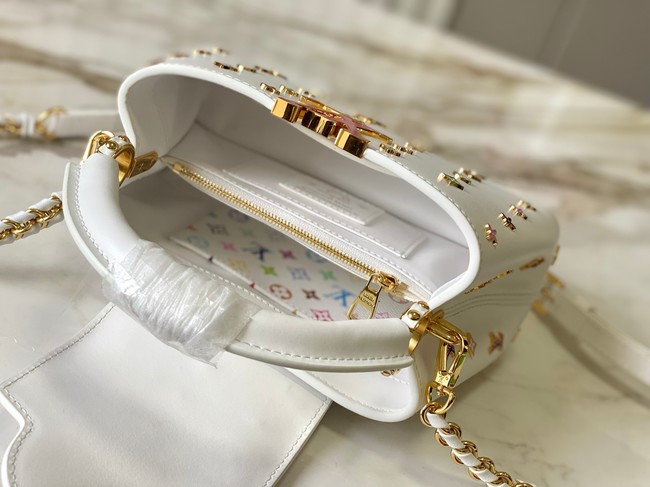 Louis Vuitton LV x TM Capucines East-West Mini M27636 white