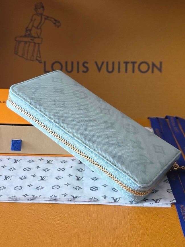 Louis Vuitton Zippy Wallet M27685 Green Asnieres