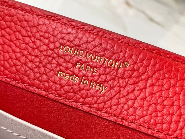 Louis Vuitton Capucines mini M28304 red